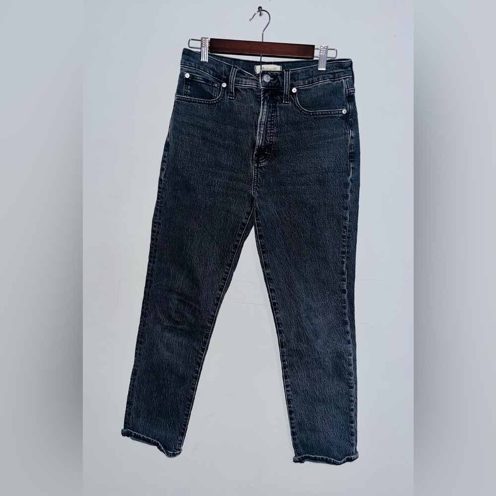 Madewell Perfect Vintage Jean Dark Gray Sz 27